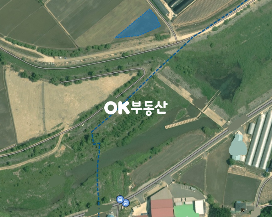 충남 천안동남구 광덕면 매당리 하천이 앞으로 흐르는 광덕 토지매매 273평 매매 매물번호 14549 사진 1
