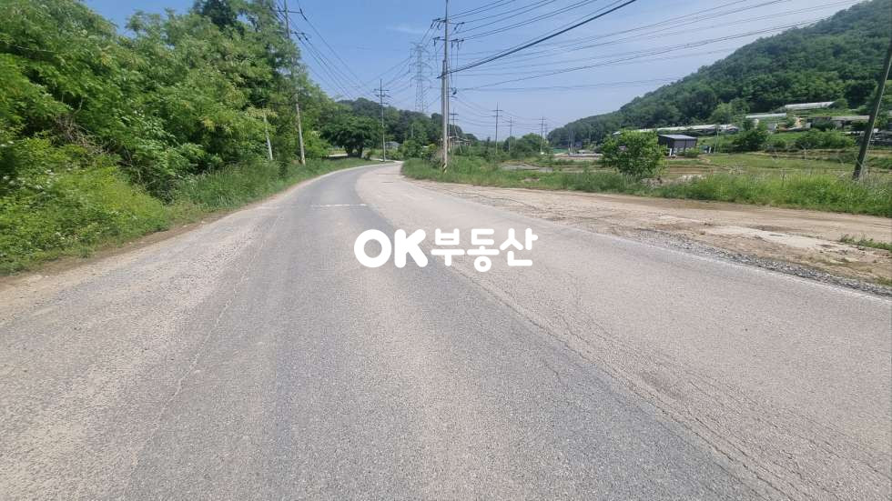 2차선 대로변과 접함 사진 2