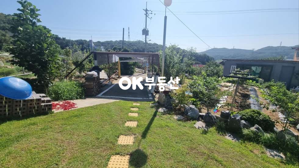 충남 아산시 영인면 성내리 아산 농막 넓은 대지위의 컨테이너 하우스와 예쁜 정원과 텃밭 매매 매물번호 17242 사진 14