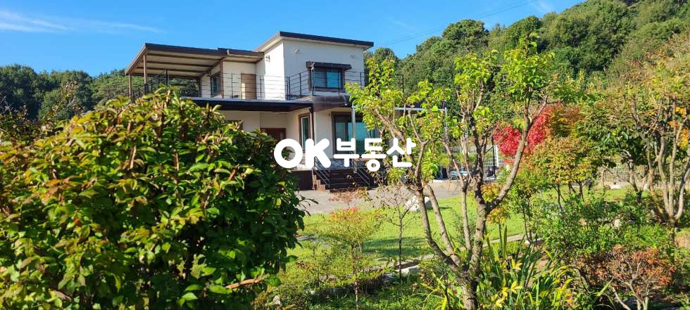충남 아산시 선장면 죽산리 아산전원주택매매 마당넓은 저수지뷰 매매 매물번호 17318 사진 2
