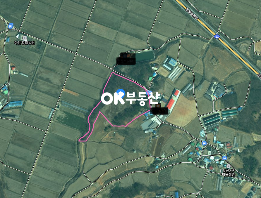 충남 아산시 신창면 아산 21번국도 인접 ★요양시설,병원,주택단지 추천 매매 매물번호 17734 사진 1