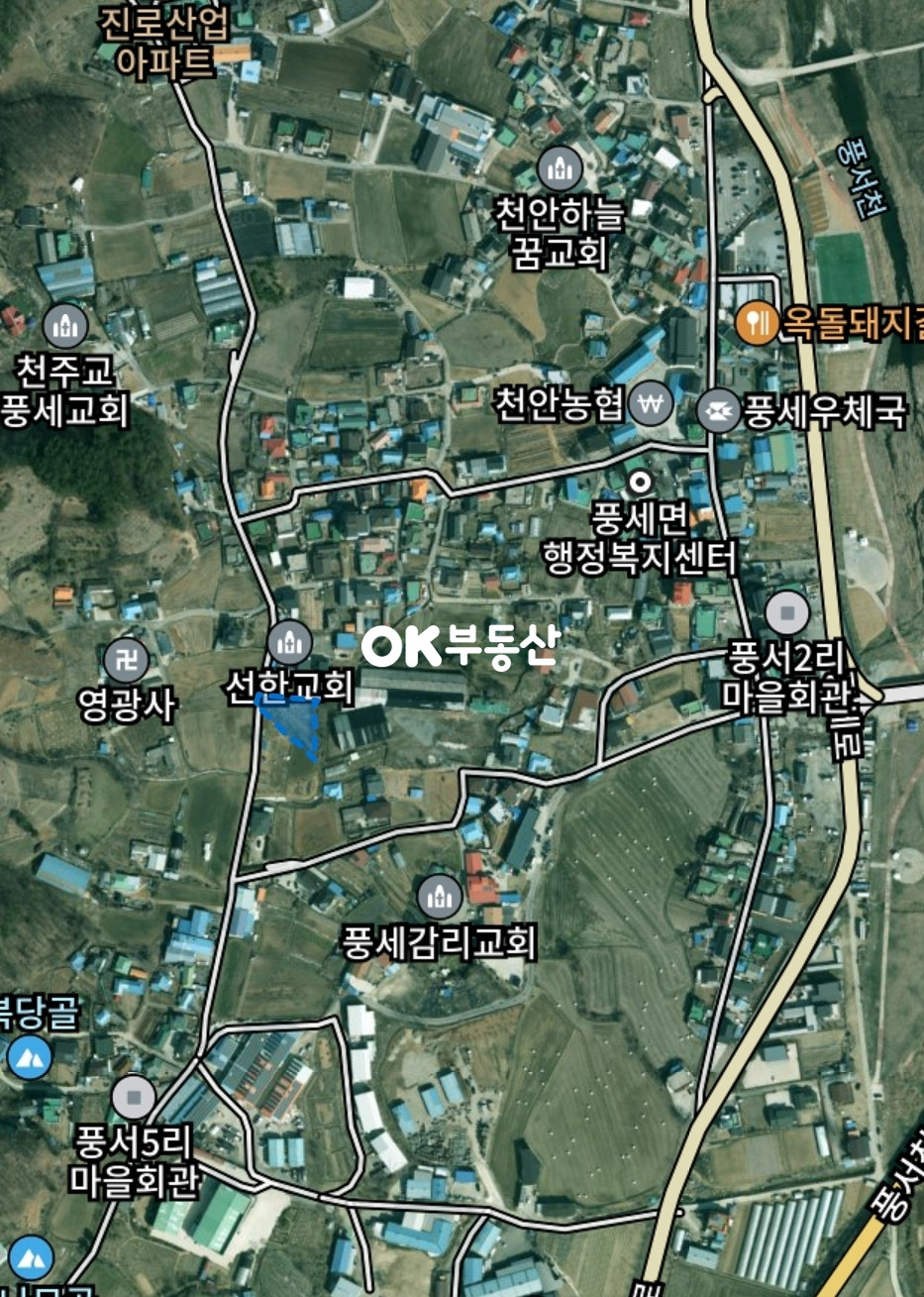 충남 천안동남구 풍세면 풍서리 주말농장 부터 전원생활까지!☆풍세 평탄한 전 추천☆도로접한 토지 매매 매물번호 17983 사진 3