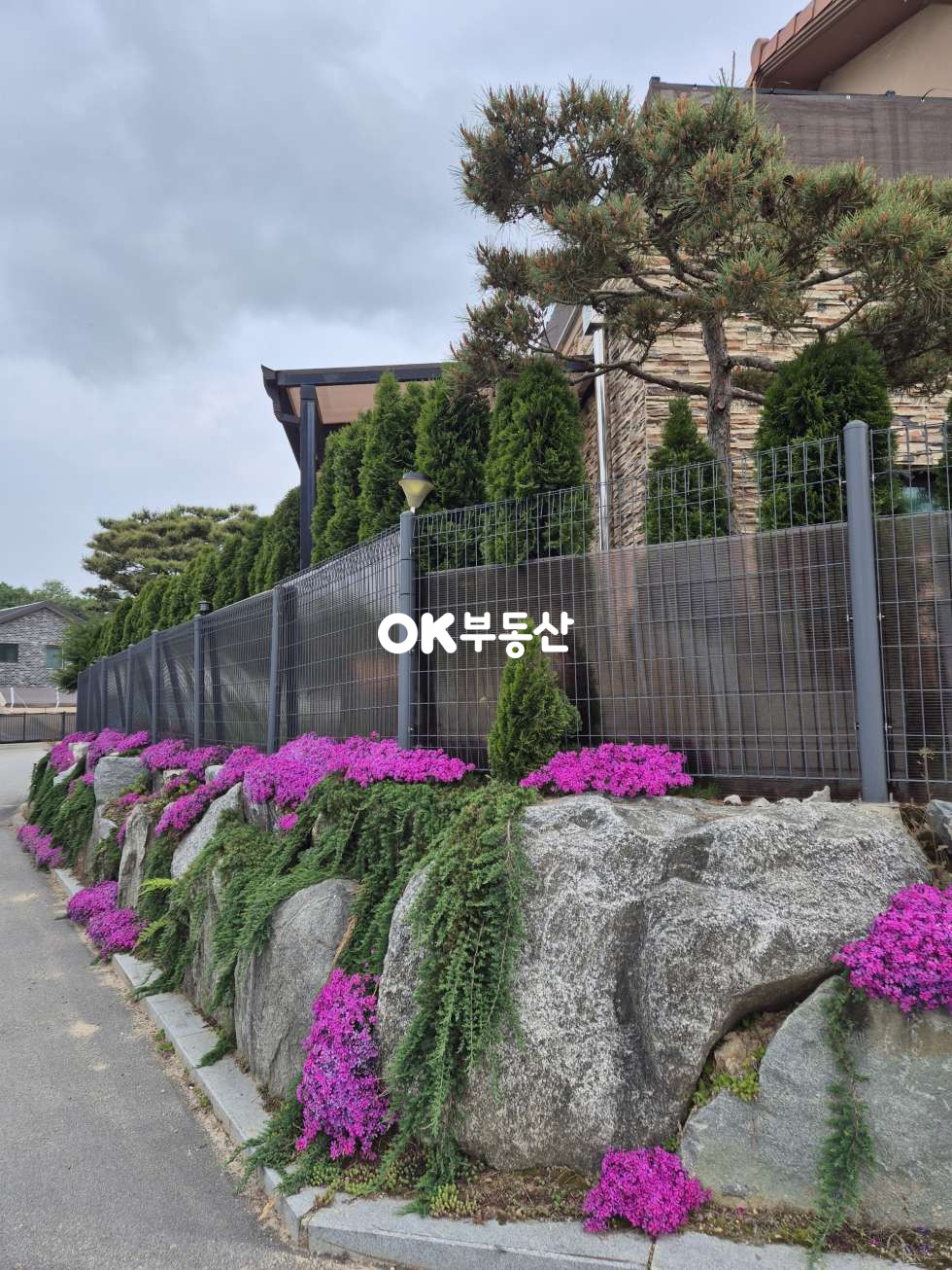 충남 천안동남구 광덕면 신흥리 [342평 두필지]의 넓은 잔디정원 철근콘크리트 전원주택매매 ☆지열난방•태양광으로 관리비 절감☆ 조용하고 쾌적한 주거단지 매매 매물번호 18202 사진 3