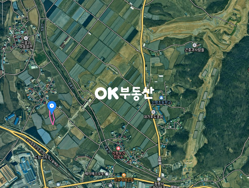충남 천안서북구 입장면 도림리 입장,서운ic 초인접 농지매매 ★수도권 쾌속교통망 매매 매물번호 18311 사진 1